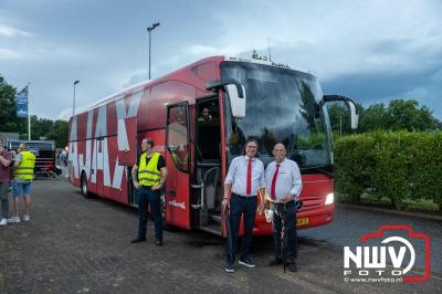 Regio loopt uit om Ajax te zien spelen tegen Stvv op Sportpark Bovenmolen in Oldebroek. - © NWVFoto.nl