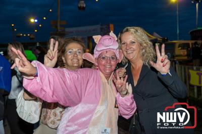 Zaterdagavond in de polder van Oosterwolde was het één en al gezelligheid bij het BigPop Festival, editie 2024. - © NWVFoto.nl