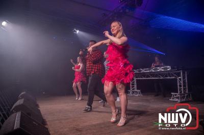 Zaterdagavond in de polder van Oosterwolde was het één en al gezelligheid bij het BigPop Festival, editie 2024. - © NWVFoto.nl