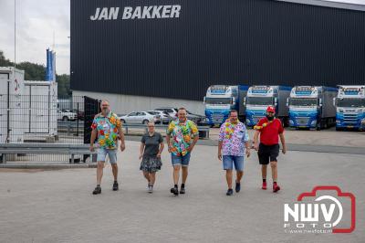 De Truckrun Noordwest Veluwe 2024 was opnieuw een groot succes met meer dan honderd vrachtwagen. - © NWVFoto.nl