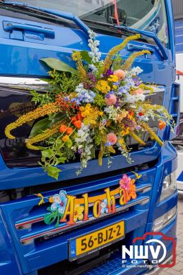 De Truckrun Noordwest Veluwe 2024 was opnieuw een groot succes met meer dan honderd vrachtwagen. - © NWVFoto.nl