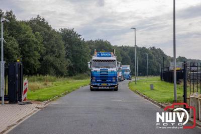 De Truckrun Noordwest Veluwe 2024 was opnieuw een groot succes met meer dan honderd vrachtwagen. - © NWVFoto.nl