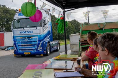 De Truckrun Noordwest Veluwe 2024 was opnieuw een groot succes met meer dan honderd vrachtwagen. - © NWVFoto.nl