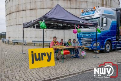 De Truckrun Noordwest Veluwe 2024 was opnieuw een groot succes met meer dan honderd vrachtwagen. - © NWVFoto.nl