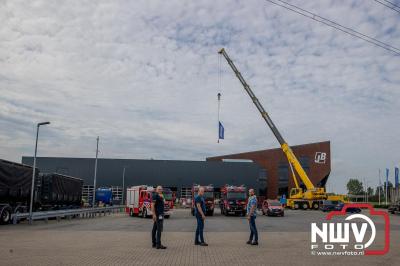 De Truckrun Noordwest Veluwe 2024 was opnieuw een groot succes met meer dan honderd vrachtwagen. - © NWVFoto.nl