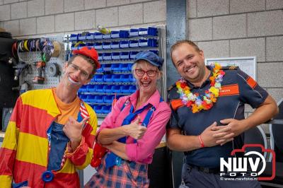 De Truckrun Noordwest Veluwe 2024 was opnieuw een groot succes met meer dan honderd vrachtwagen. - © NWVFoto.nl