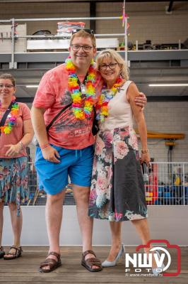 De Truckrun Noordwest Veluwe 2024 was opnieuw een groot succes met meer dan honderd vrachtwagen. - © NWVFoto.nl