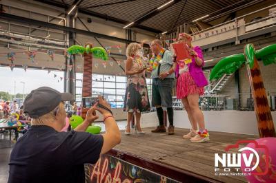 De Truckrun Noordwest Veluwe 2024 was opnieuw een groot succes met meer dan honderd vrachtwagen. - © NWVFoto.nl