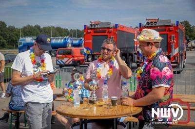 De Truckrun Noordwest Veluwe 2024 was opnieuw een groot succes met meer dan honderd vrachtwagen. - © NWVFoto.nl