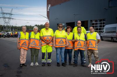 De Truckrun Noordwest Veluwe 2024 was opnieuw een groot succes met meer dan honderd vrachtwagen. - © NWVFoto.nl