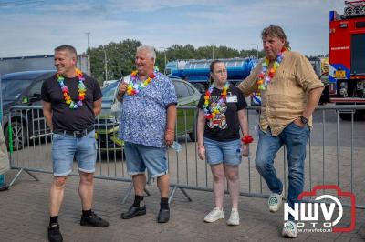 De Truckrun Noordwest Veluwe 2024 was opnieuw een groot succes met meer dan honderd vrachtwagen. - © NWVFoto.nl