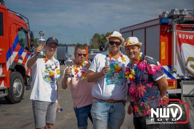 De Truckrun Noordwest Veluwe 2024 was opnieuw een groot succes met meer dan honderd vrachtwagen. - © NWVFoto.nl