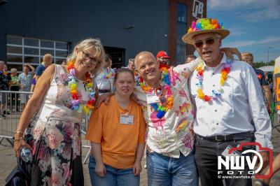 De Truckrun Noordwest Veluwe 2024 was opnieuw een groot succes met meer dan honderd vrachtwagen. - © NWVFoto.nl