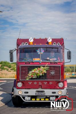 De Truckrun Noordwest Veluwe 2024 was opnieuw een groot succes met meer dan honderd vrachtwagen. - © NWVFoto.nl