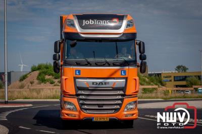 De Truckrun Noordwest Veluwe 2024 was opnieuw een groot succes met meer dan honderd vrachtwagen. - © NWVFoto.nl