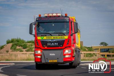 De Truckrun Noordwest Veluwe 2024 was opnieuw een groot succes met meer dan honderd vrachtwagen. - © NWVFoto.nl