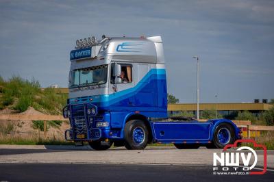 De Truckrun Noordwest Veluwe 2024 was opnieuw een groot succes met meer dan honderd vrachtwagen. - © NWVFoto.nl