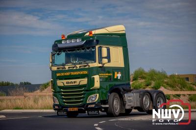 De Truckrun Noordwest Veluwe 2024 was opnieuw een groot succes met meer dan honderd vrachtwagen. - © NWVFoto.nl