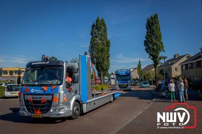 De Truckrun Noordwest Veluwe 2024 was opnieuw een groot succes met meer dan honderd vrachtwagen. - © NWVFoto.nl