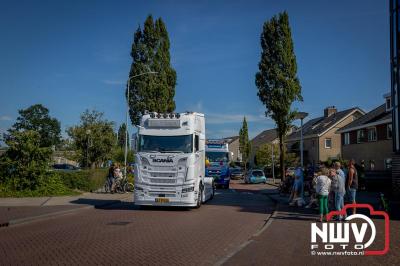 De Truckrun Noordwest Veluwe 2024 was opnieuw een groot succes met meer dan honderd vrachtwagen. - © NWVFoto.nl