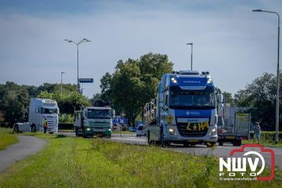 De Truckrun Noordwest Veluwe 2024 was opnieuw een groot succes met meer dan honderd vrachtwagen. - © NWVFoto.nl