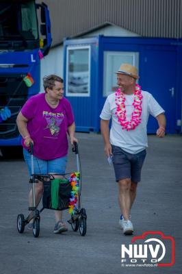 De Truckrun Noordwest Veluwe 2024 was opnieuw een groot succes met meer dan honderd vrachtwagen. - © NWVFoto.nl