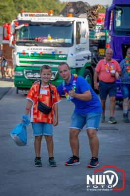 De Truckrun Noordwest Veluwe 2024 was opnieuw een groot succes met meer dan honderd vrachtwagen. - © NWVFoto.nl