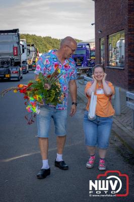 De Truckrun Noordwest Veluwe 2024 was opnieuw een groot succes met meer dan honderd vrachtwagen. - © NWVFoto.nl