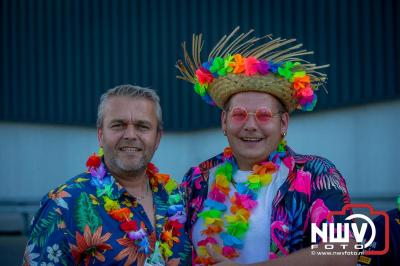 De Truckrun Noordwest Veluwe 2024 was opnieuw een groot succes met meer dan honderd vrachtwagen. - © NWVFoto.nl