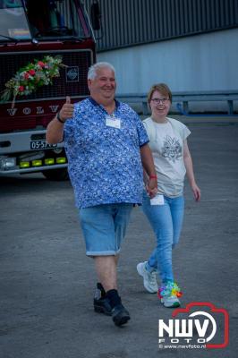 De Truckrun Noordwest Veluwe 2024 was opnieuw een groot succes met meer dan honderd vrachtwagen. - © NWVFoto.nl