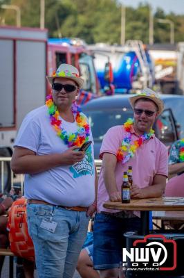 De Truckrun Noordwest Veluwe 2024 was opnieuw een groot succes met meer dan honderd vrachtwagen. - © NWVFoto.nl