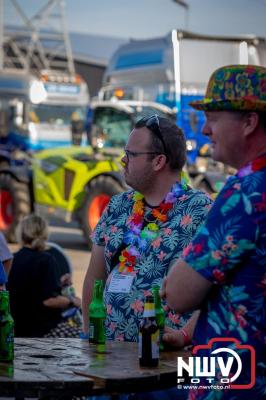 De Truckrun Noordwest Veluwe 2024 was opnieuw een groot succes met meer dan honderd vrachtwagen. - © NWVFoto.nl