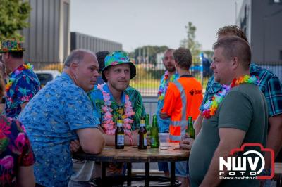 De Truckrun Noordwest Veluwe 2024 was opnieuw een groot succes met meer dan honderd vrachtwagen. - © NWVFoto.nl