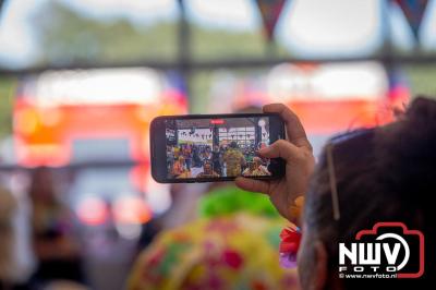 De Truckrun Noordwest Veluwe 2024 was opnieuw een groot succes met meer dan honderd vrachtwagen. - © NWVFoto.nl