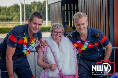 De Truckrun Noordwest Veluwe 2024 was opnieuw een groot succes met meer dan honderd vrachtwagen. - © NWVFoto.nl