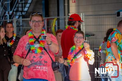 De Truckrun Noordwest Veluwe 2024 was opnieuw een groot succes met meer dan honderd vrachtwagen. - © NWVFoto.nl