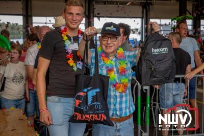 De Truckrun Noordwest Veluwe 2024 was opnieuw een groot succes met meer dan honderd vrachtwagen. - © NWVFoto.nl