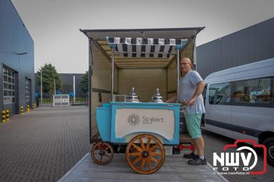 De Truckrun Noordwest Veluwe 2024 was opnieuw een groot succes met meer dan honderd vrachtwagen. - © NWVFoto.nl