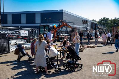 Opendag bedrijventerrein Broeklanden trekt veel belangstellenden. - © NWVFoto.nl