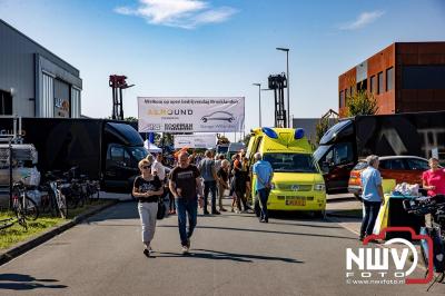 Opendag bedrijventerrein Broeklanden trekt veel belangstellenden. - © NWVFoto.nl