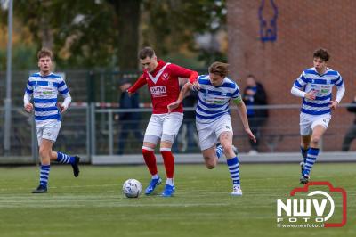 ESC laat Hulshorst in de laatste minuut van de blessuretijd op gelijke hoogte komen, en moet de kostbare punten zuur delen. - © NWVFoto.nl