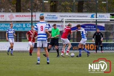 ESC laat Hulshorst in de laatste minuut van de blessuretijd op gelijke hoogte komen, en moet de kostbare punten zuur delen. - © NWVFoto.nl