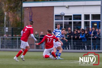 ESC laat Hulshorst in de laatste minuut van de blessuretijd op gelijke hoogte komen, en moet de kostbare punten zuur delen. - © NWVFoto.nl