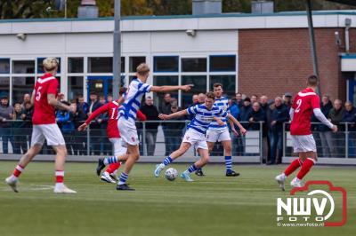 ESC laat Hulshorst in de laatste minuut van de blessuretijd op gelijke hoogte komen, en moet de kostbare punten zuur delen. - © NWVFoto.nl