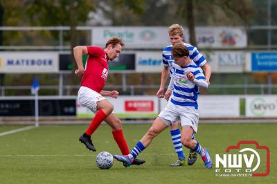 ESC laat Hulshorst in de laatste minuut van de blessuretijd op gelijke hoogte komen, en moet de kostbare punten zuur delen. - © NWVFoto.nl