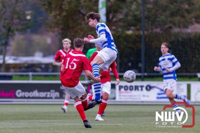 ESC laat Hulshorst in de laatste minuut van de blessuretijd op gelijke hoogte komen, en moet de kostbare punten zuur delen. - © NWVFoto.nl