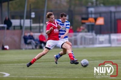 ESC laat Hulshorst in de laatste minuut van de blessuretijd op gelijke hoogte komen, en moet de kostbare punten zuur delen. - © NWVFoto.nl