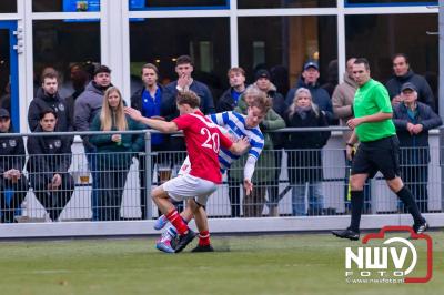 ESC laat Hulshorst in de laatste minuut van de blessuretijd op gelijke hoogte komen, en moet de kostbare punten zuur delen. - © NWVFoto.nl