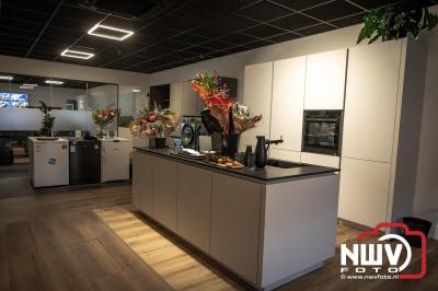 Veldkamp keukens en apparatuur opent vernieuwde winkel in Oldebroek. - © NWVFoto.nl