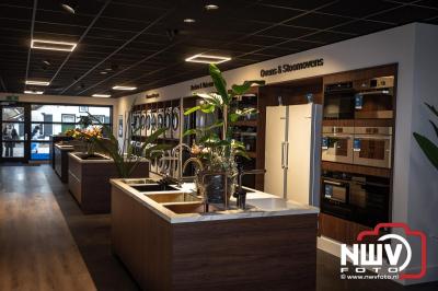 Veldkamp keukens en apparatuur opent vernieuwde winkel in Oldebroek. - © NWVFoto.nl